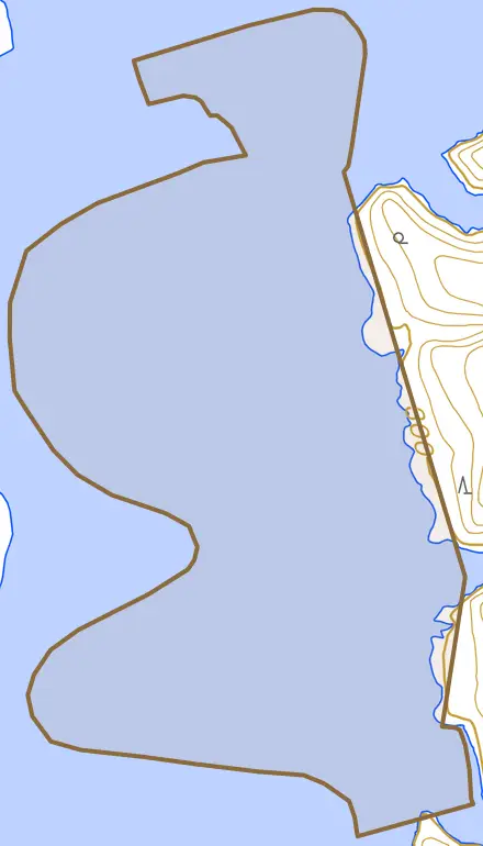 鹿島常盤町とその周辺の地図。町の範囲を重ねている
