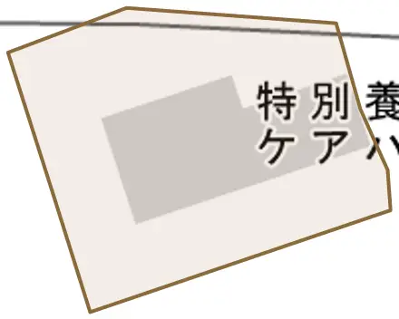 佐伯とその周辺の地図。町の範囲を重ねている